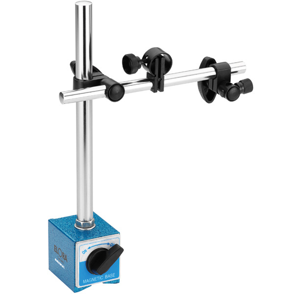Chân đế gá đồng hồ so có từ tính ELORA 1565, lực từ 600N
