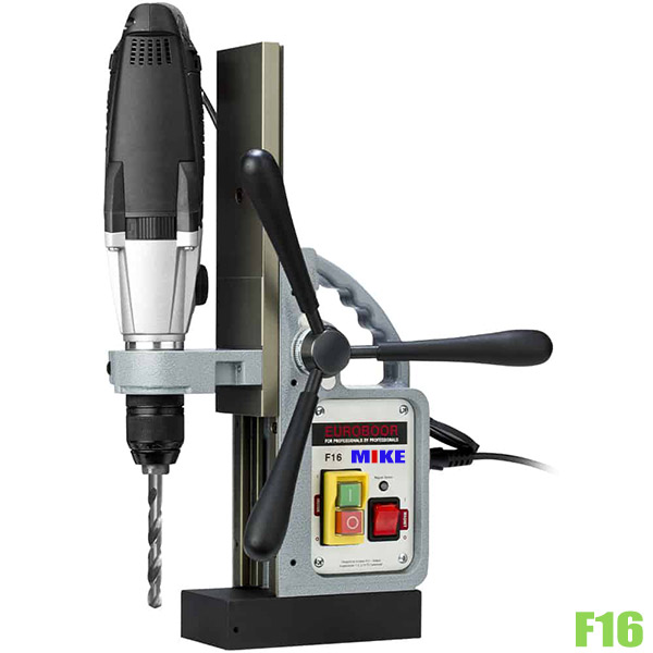 F16 Chân từ máy khoan đa năng có ổ cắm, khoan max Ø16mm