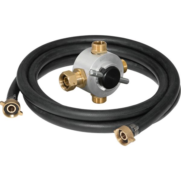 Van thay đổi hướng dòng + ống vải EPDM 1/2" T100 REMS 115326 R