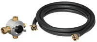 Van thay đổi hướng dòng + ống vải EPDM 1/2" T100 REMS 115326 R thumbnail 3