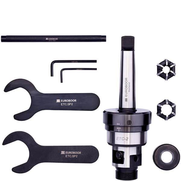 Chuck khoan ren, Mmax 20 mm, MT3. Euroboor ETC.2 - MT3, 20