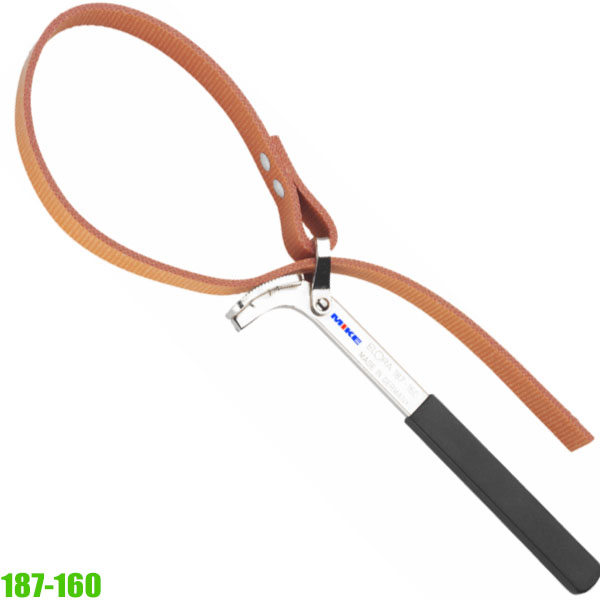 Cờ lê dây đai 230mm ELORA 187-160, dùng mở lọc dầu, nhớt động cơ