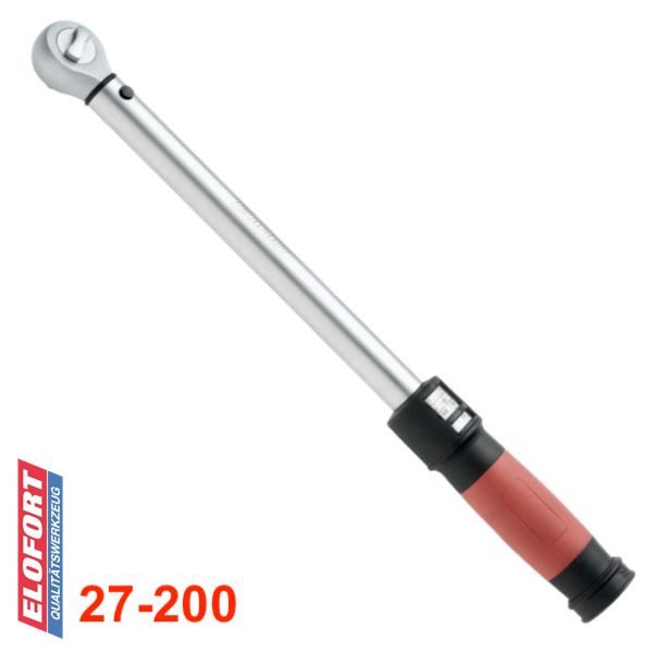 Cờ lê lực ELOFORT 27-200, từ 40-200 Nm, đầu vuông 1/2 inch