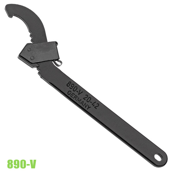 Cờ lê móc ELORA 890-V, đáp ứng theo tiêu chuẩn DIN 1804