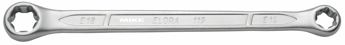 cờ lê 2 đầu sao dạng vỏng TORX - ELORA 119TXE