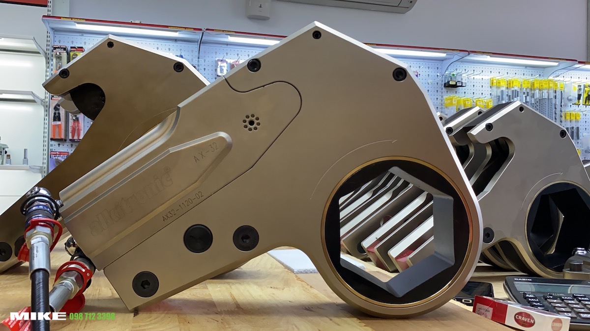 Đầu xiết ốc bằng thủy lực AX32