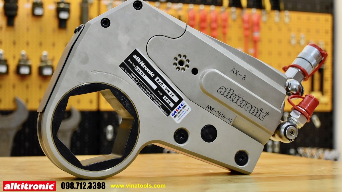 Đầu xiết ốc bằng thủy lực AX8