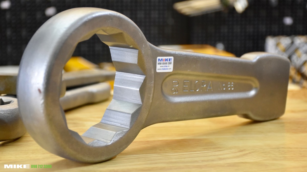 Cờ lê đóng hệ inch ELORA 86A theo chuẩn DIN 7444, công nghệ thổi cát