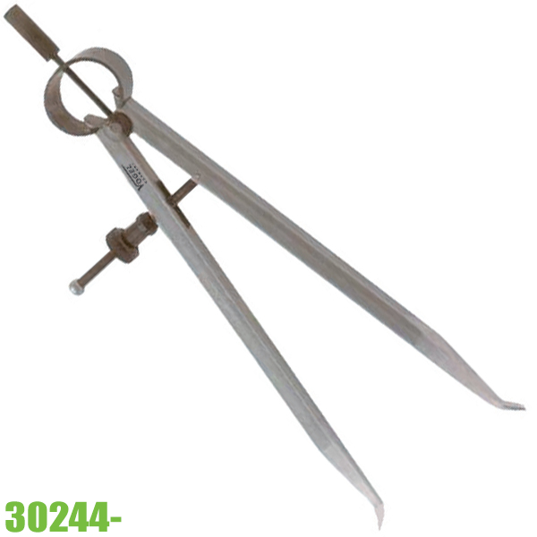 Compa kỹ thuật 30244, có vít điều chỉnh, mũi cong liền thân