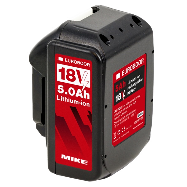 Cục pin sạc EB.18V-5A dùng cho máy khoan của EUROBOOR