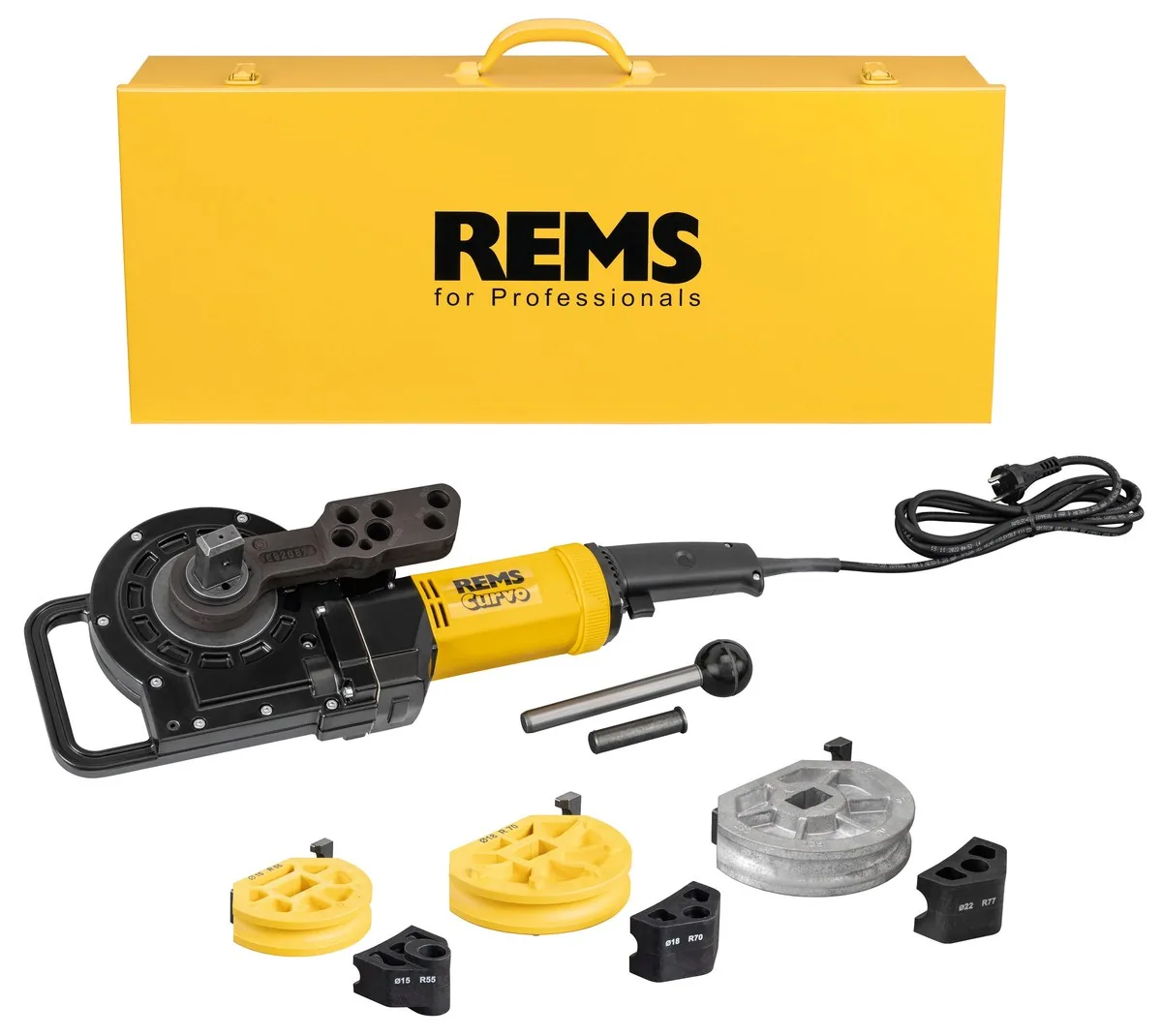 REMS 580026 R220 - Bộ uốn ống Curvo Set 15+18+22 thumbnail 2
