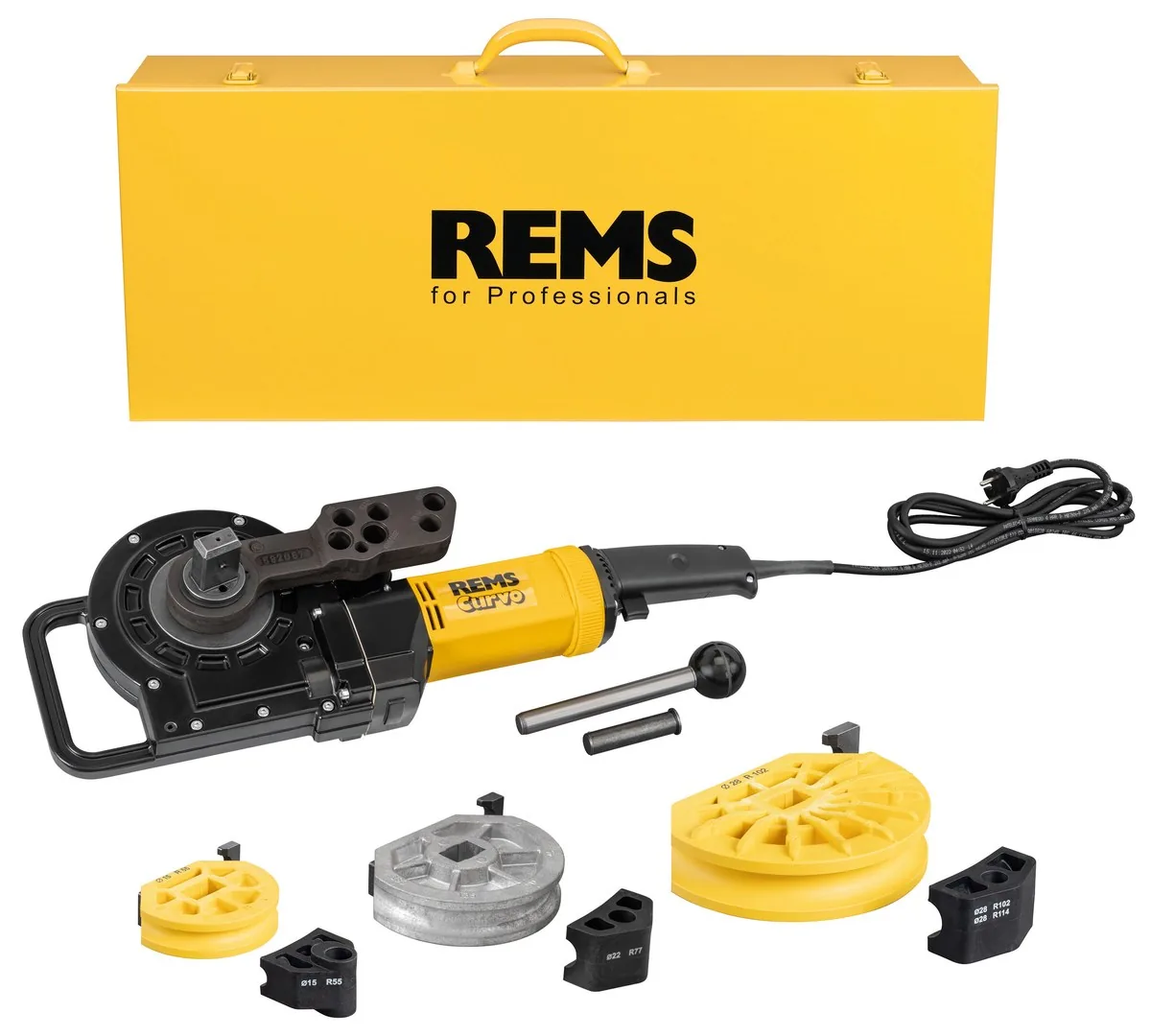 REMS 580022 R220 - Bộ uốn ống Curvo Set 15+22+28 thumbnail 2