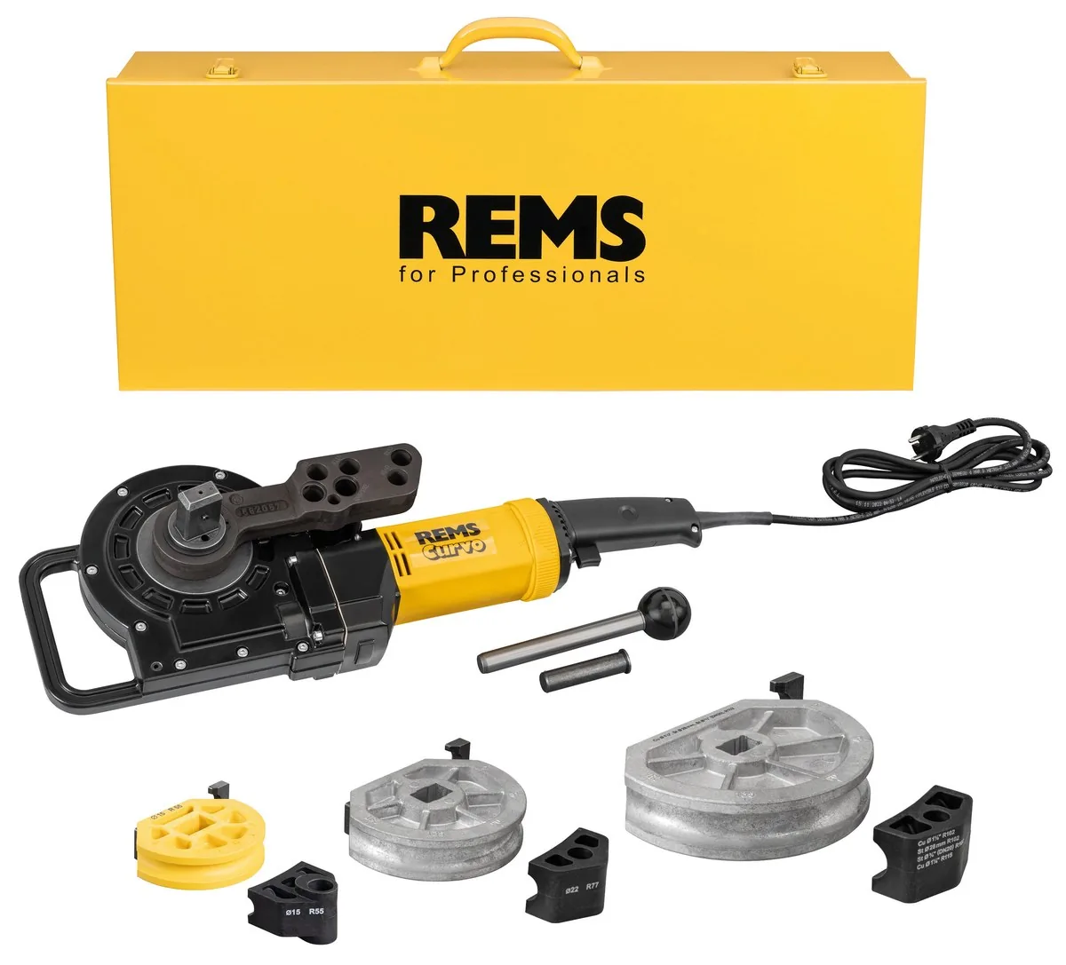 REMS 580040 R220 - Bộ uốn ống Curvo Set 15+22+28 thumbnail 2