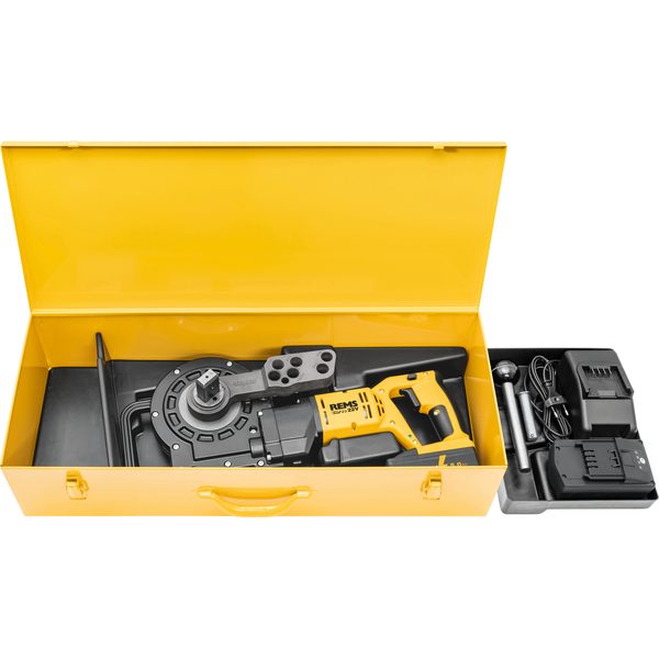 REMS 580093 R220 - Bộ uốn ống Curvo 22V Basic-Pack +batt 21,6V, 5,0 Ah