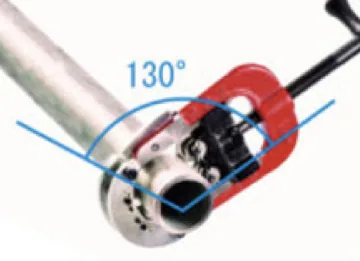 PCFB có góc xoay khi cắt chỉ 135 độ