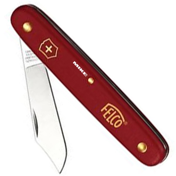 Dao ghép cành FELCO 3.90 10, mũi cong inox 51mm, dài 100mm