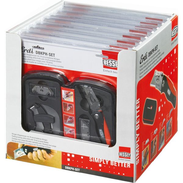 Bộ dao DBKPH-SET trong trình bày BESSEY DBKPH-SET-Display - 300x330x300