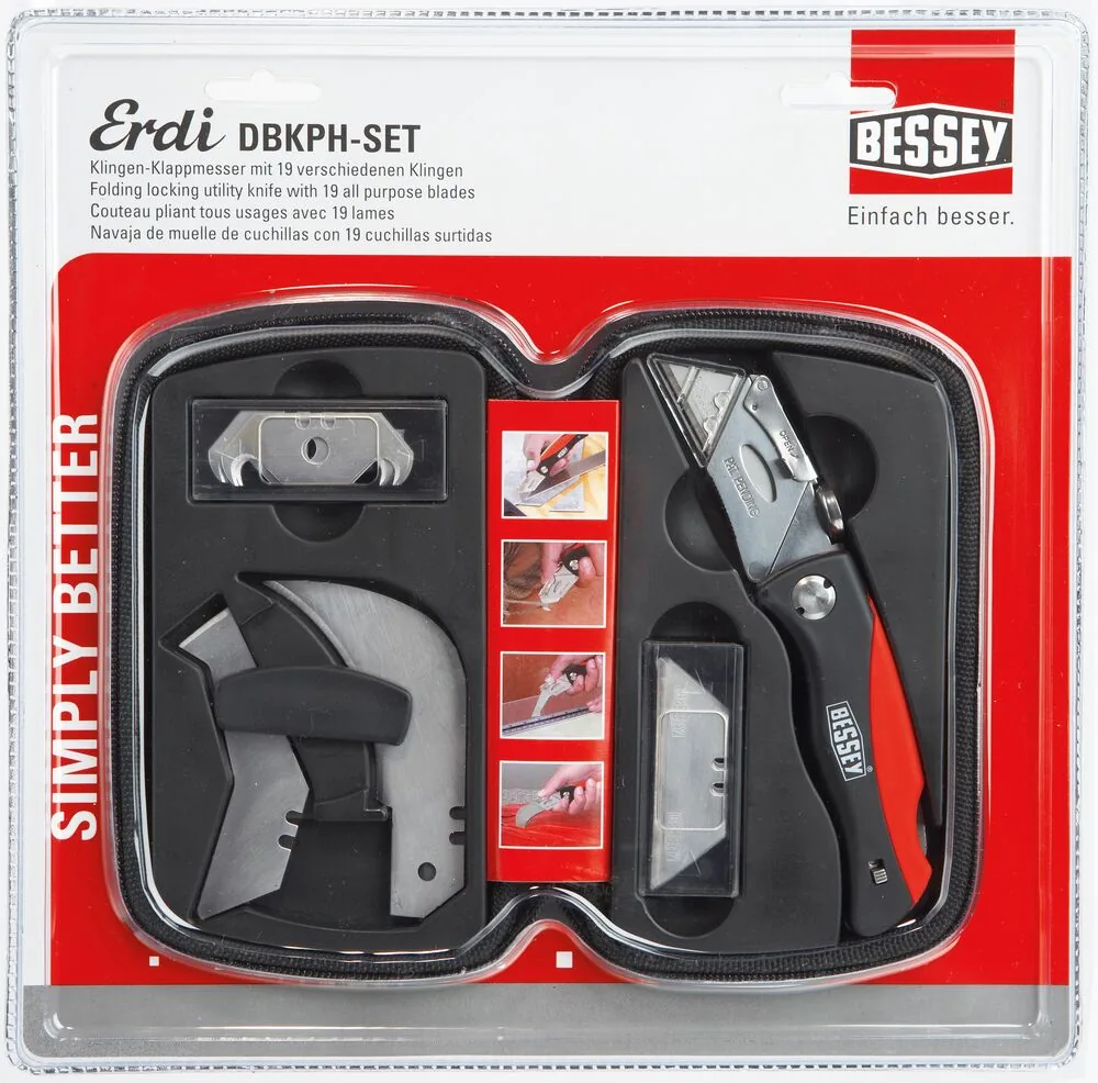 Bộ dao DBKPH-SET trong bộ trưng bày bằng carton cứng, đa lớp, dùng cho showroom thumbnail 4