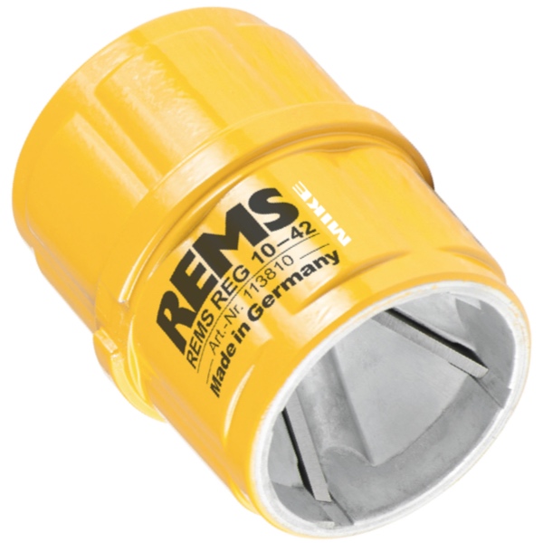 Dao vát mép ống kim loại REMS REG 10-42, trong ngoài