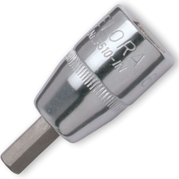 Đầu tuýp lục giác ELORA 3510-IN, hệ inch và mét, 3/8 inch