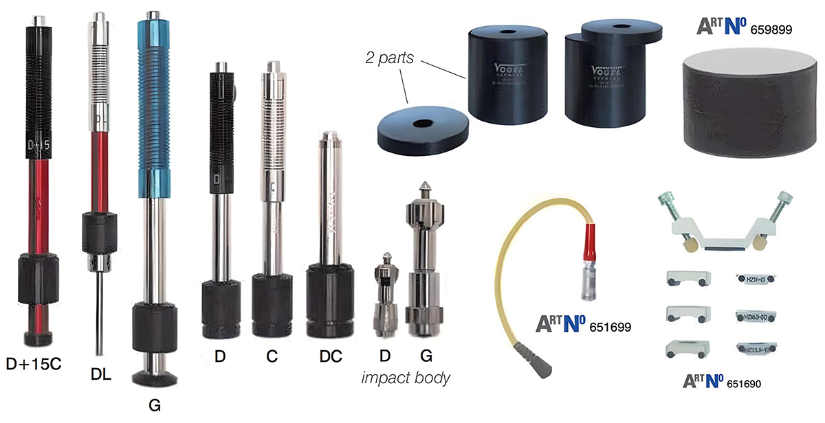 Phụ kiện đầu đo Vogel Germany 659/651-, cho máy đo độ cứng