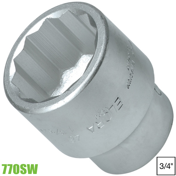 770SW Đầu tuýp vuông 3/4 inch Elora