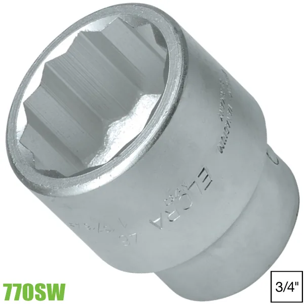 770SW Đầu tuýp vuông 3/4 inch Elora