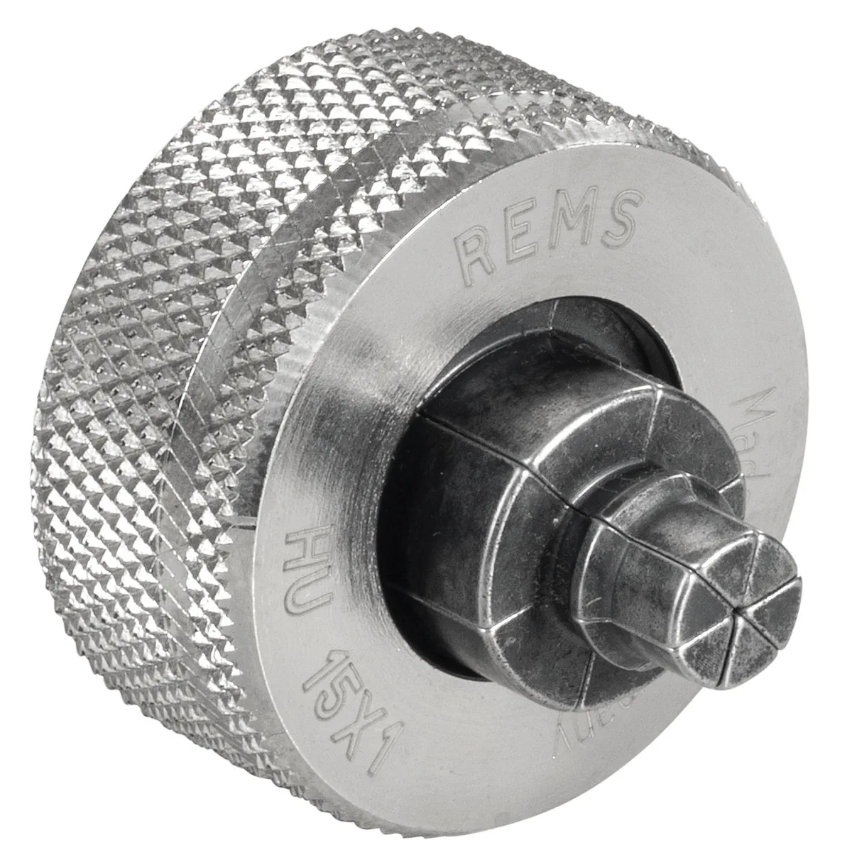 Đầu nong loe ống đồng Ø8–42mm và ⅜–1.1/8 inch REMS Ex-Press Cu — Đường kính ống Ø15 × 1 mm (HU), Hệ đo Hệ mét, Trọng lượng 150g