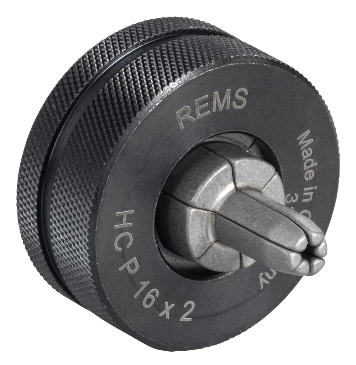Đầu nong loe ống REMS HC P Ø16–Ø32 cho hệ HERZ QUICK FIX — Đường kính ống Ø16 × 2,0 mm, Trọng lượng 140g