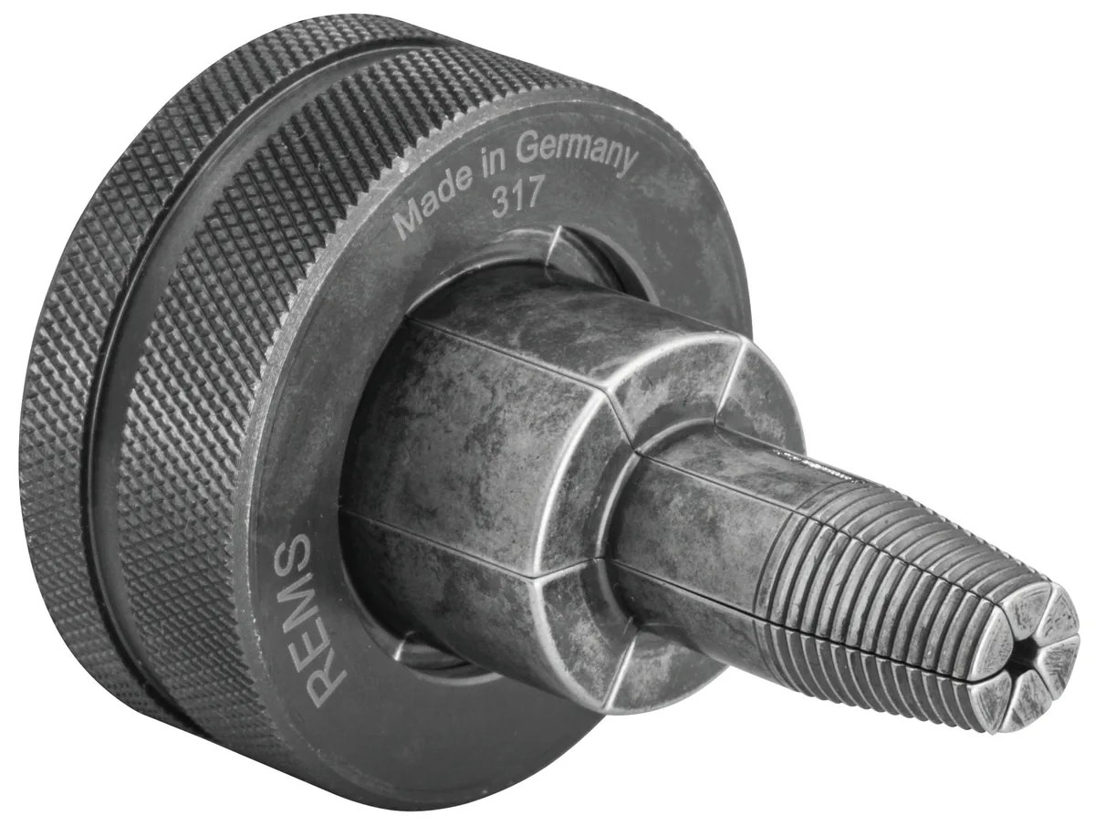 Đầu nong loe ống REMS P-CEF Ø16–Ø40 cho hệ Uponor Quick & Easy — Đường kính ống Ø16 × 1,8 mm, Trọng lượng 220g