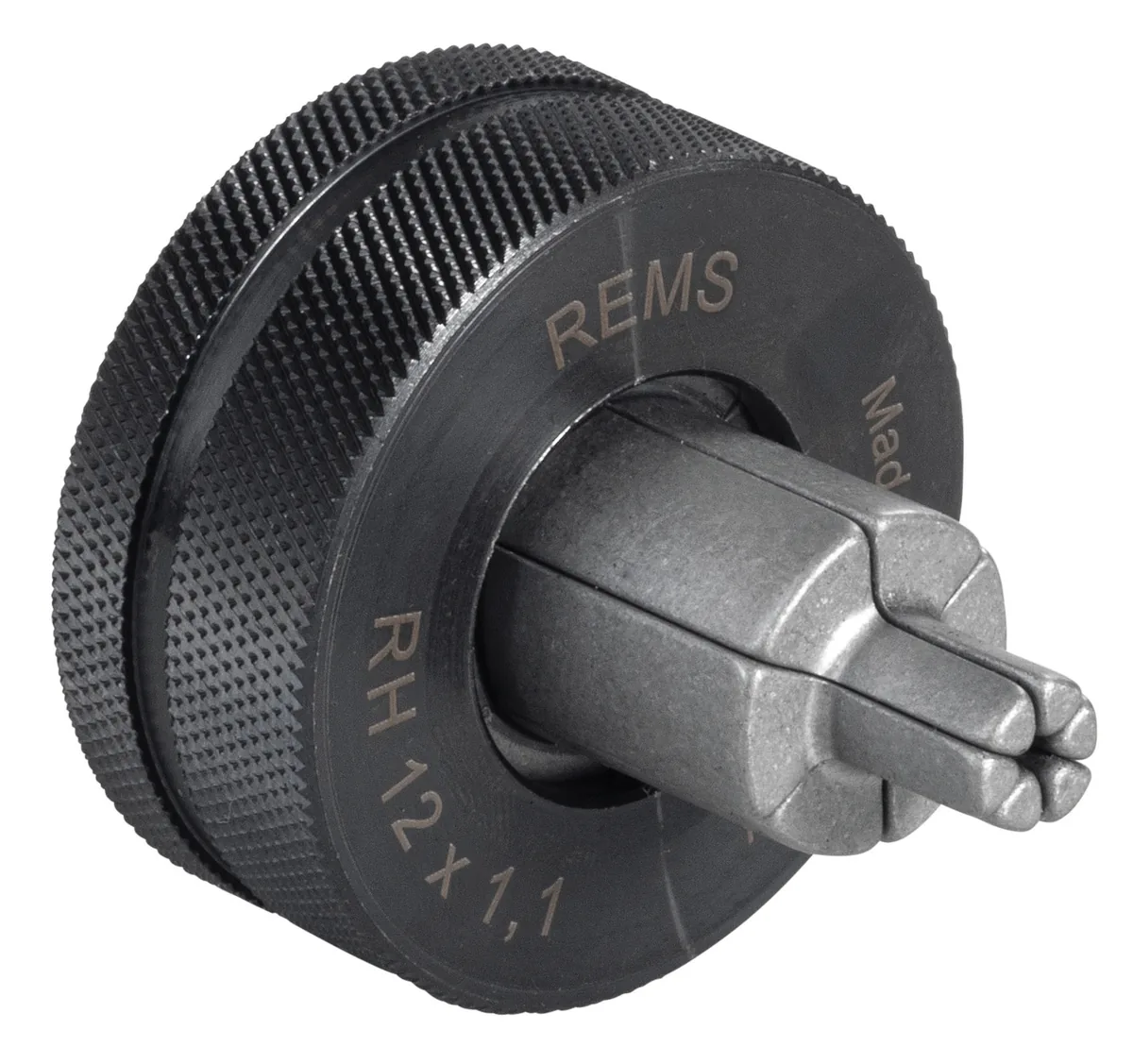 Đầu nong loe ống REMS RH Ø12–Ø20 cho hệ REHAU RAUTHERM (série S 5) — Đường kính ống Ø12 × 1,1 mm, Trọng lượng 180g