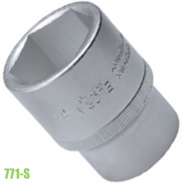Đầu tuýp 3/4 inch vuông, 6 cạnh ELORA 771-S, chuẩn DIN 3124 thumbnail 2