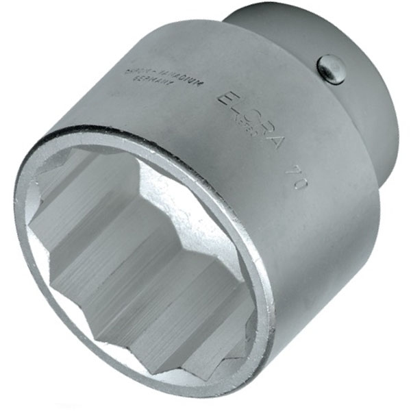 Đầu tuýp 1 inch, 12 cạnh ELORA 780, hệ mét và inch