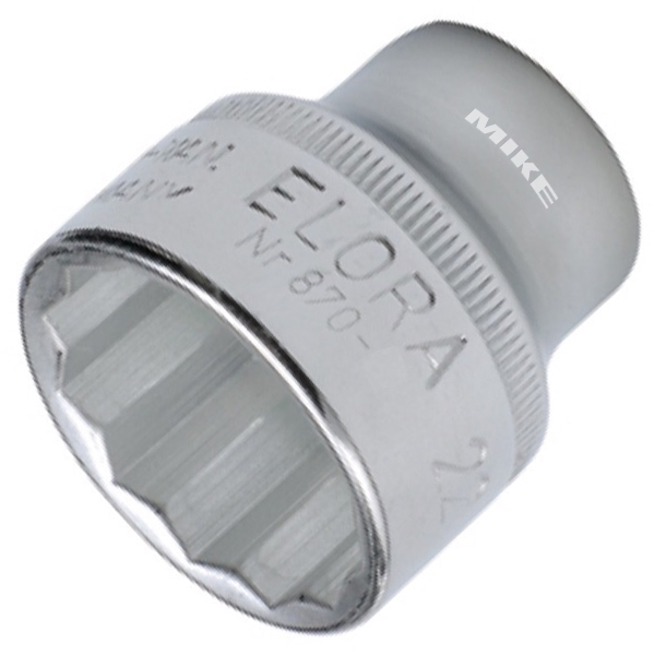 870A đầu khẩu hệ inch vuông 3/8" loại 12 cạnh DIN 3124.