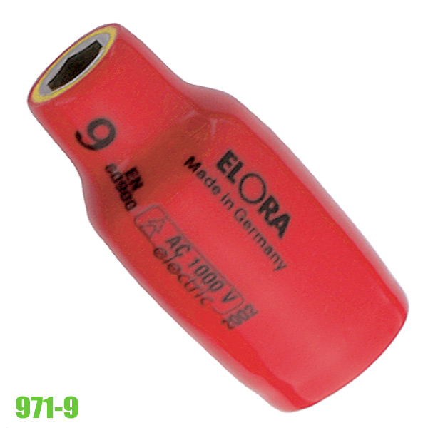 Đầu tuýp cách điện ELORA 971, vuông 1/2 inch, 6 cạnh thumbnail 5