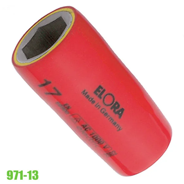 đầu tuýp lục giác cách điện size 17
