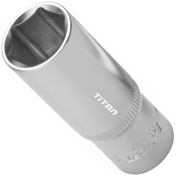 Đầu tuýp dài 13-T, vuông 1/4 inch đáp ứng tiêu chuẩn DIN 3124