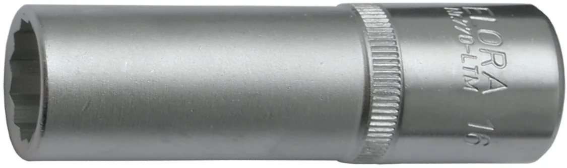 Đầu tuýp 1/2 inch loại dài, 12 cạnh ELORA 770-LT
