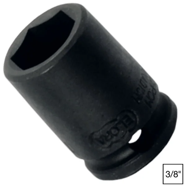 Đầu tuýp đen ELORA 789, đầu vuông 3/8 inch, impact socket thumbnail 2