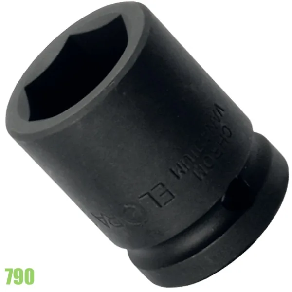 Đầu tuýp đen hệ mét và inch ELORA 790, đầu vuông 1/2 inch thumbnail 3