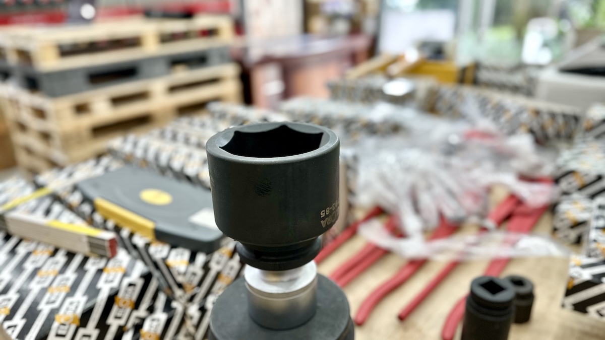 Đầu khẩu đen ELORA 793-85 85mm vuông 1.1/2 inch dùng cho máy siết bulong