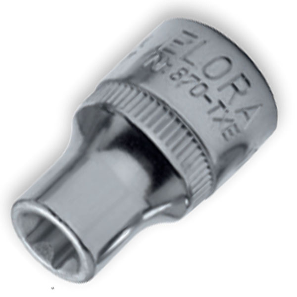 Đầu tuýp sao ELORA 870TXE, vuông 3/8 inch, TORX 5-14