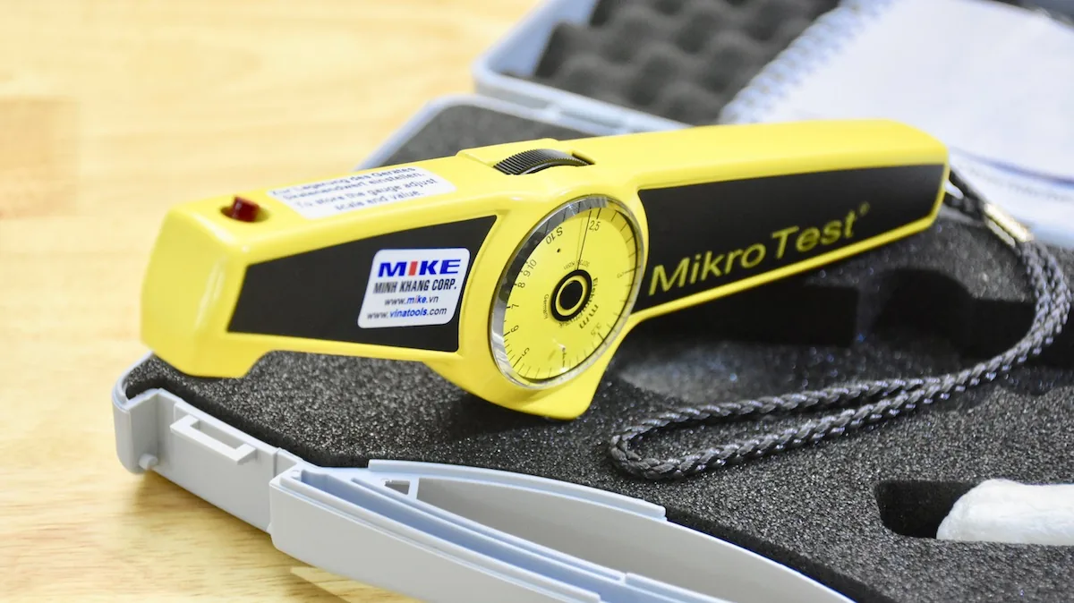 Máy đo bề dày lớp phủ Mikrotest đầy đủ bộ