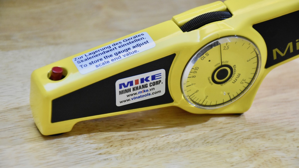 Mikrotest đo độ dày lớp phủ