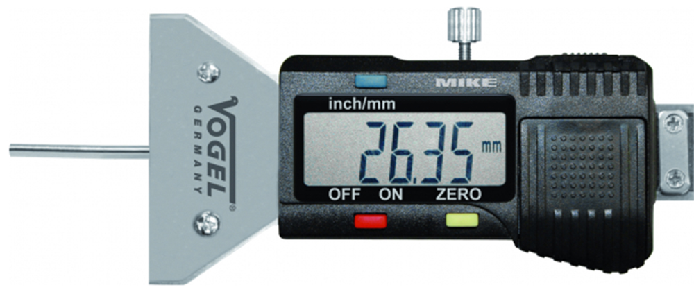 Đồng hồ điện tử đo độ sâu gai vỏ xe cơ giới Vogel Germany 214445