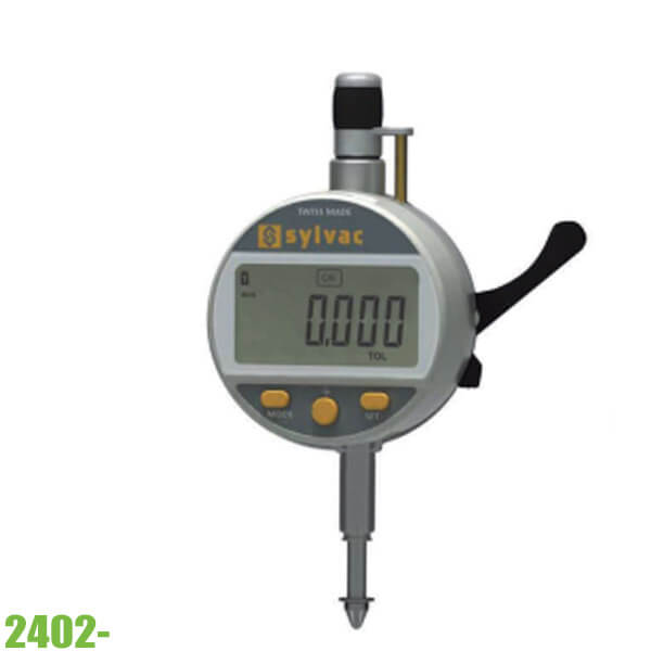 Đồng hồ so kỹ thuật 2402, số Sylvac, IP54, tự động bật tắt thumbnail 2