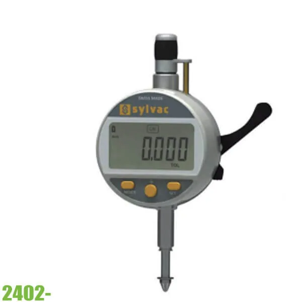 Đồng hồ so kỹ thuật 2402, số Sylvac, IP54, tự động bật tắt thumbnail 2