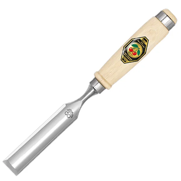 Đục cong cán gỗ Kirschen 1481, lưỡi vát trong thumbnail 2