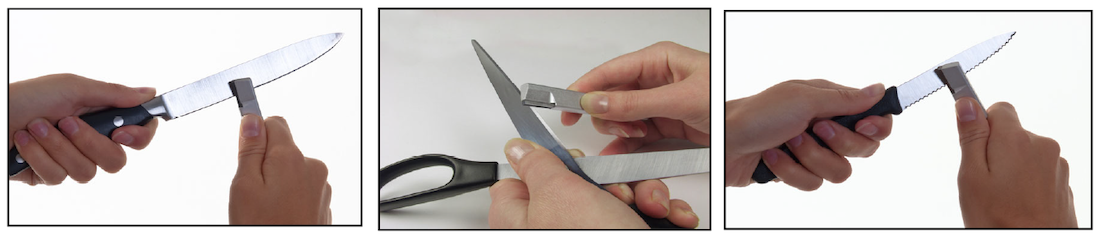 ứng dụng dao gọt làm bén lưỡi dao kéo cắt cành, làm bếp iSTOR 108