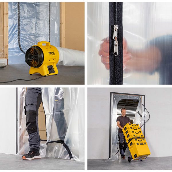 REMS 132309 R - Cửa chống bụi U 1200 x 2200 mm thumbnail 2